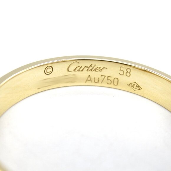 CARTIER 18k Yellow Gold Love Ring - Picture 4 of 7